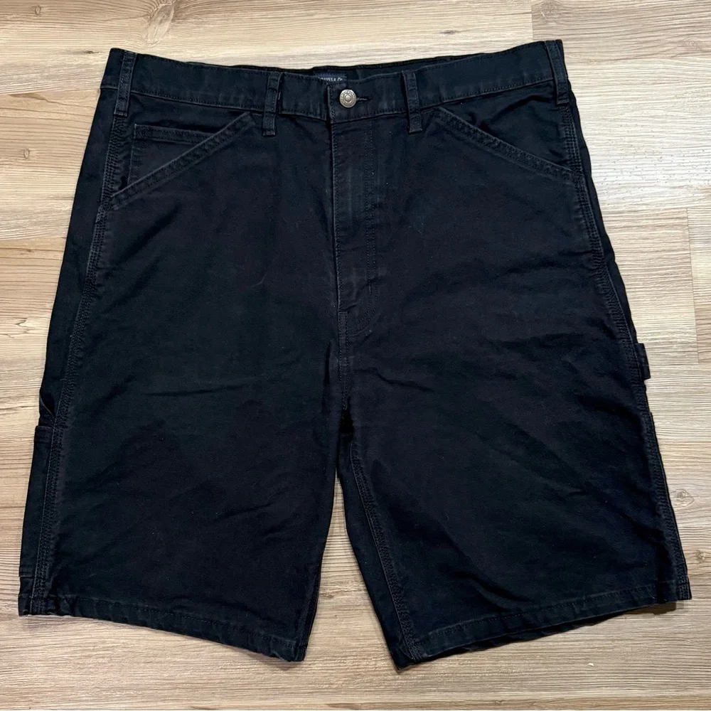 Men's Black Levi's Carpenter Shorts
